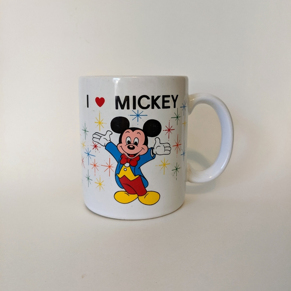 Vintage Mickey Disney Coffee Mug